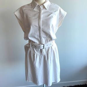 PAIGE Collection 2020 White Denim Dress